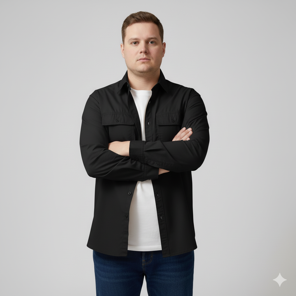 Camisa Masculina Casual Sartong Orléans®