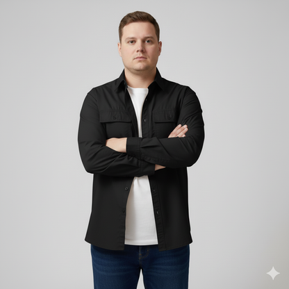 Camisa Masculina Casual Sartong Orléans®