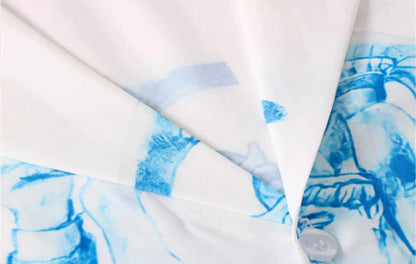 Camisa Casual Elegante Atemporal Sofisticado Solta Sartong Salerno®