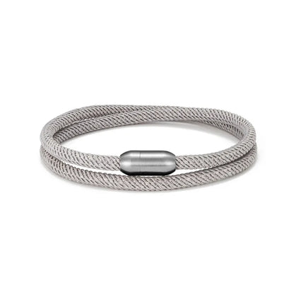 Pulseira Masculina Luxuosa Cordão Metálico Sartong Chioggia®