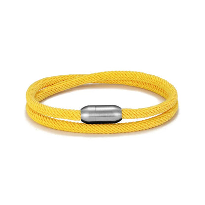 Pulseira Masculina Luxuosa Cordão Metálico Sartong Chioggia®