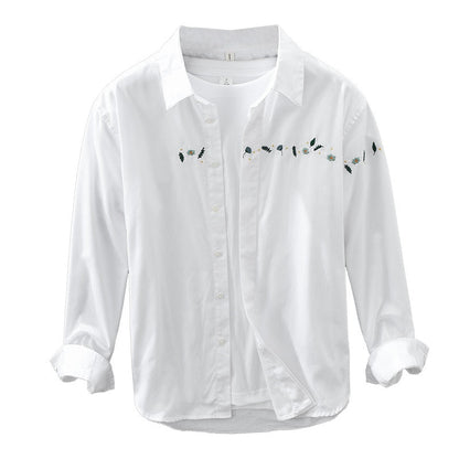 Camisa Casual Refinada Exclusiva Algodão Puro Sartong Reine®