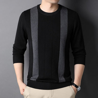 Suéter Premium de Malha Masculino Clássico Atemporal Luxuoso Elegante Sartong Courchevel®