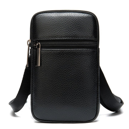 Bolsa de Ombro Masculina de Couro Premium Luxo Sartong Stefano®