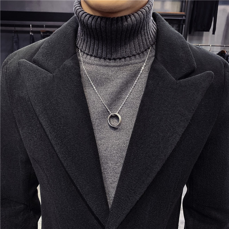 Sobretudo Masculino Clássico Sartong Novi Sadi®