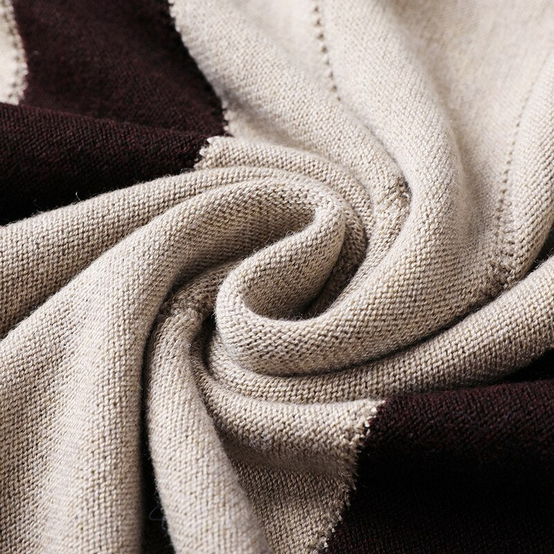 Suéter Premium de Malha Masculino Clássico Atemporal Luxuoso Elegante Sartong Courchevel®