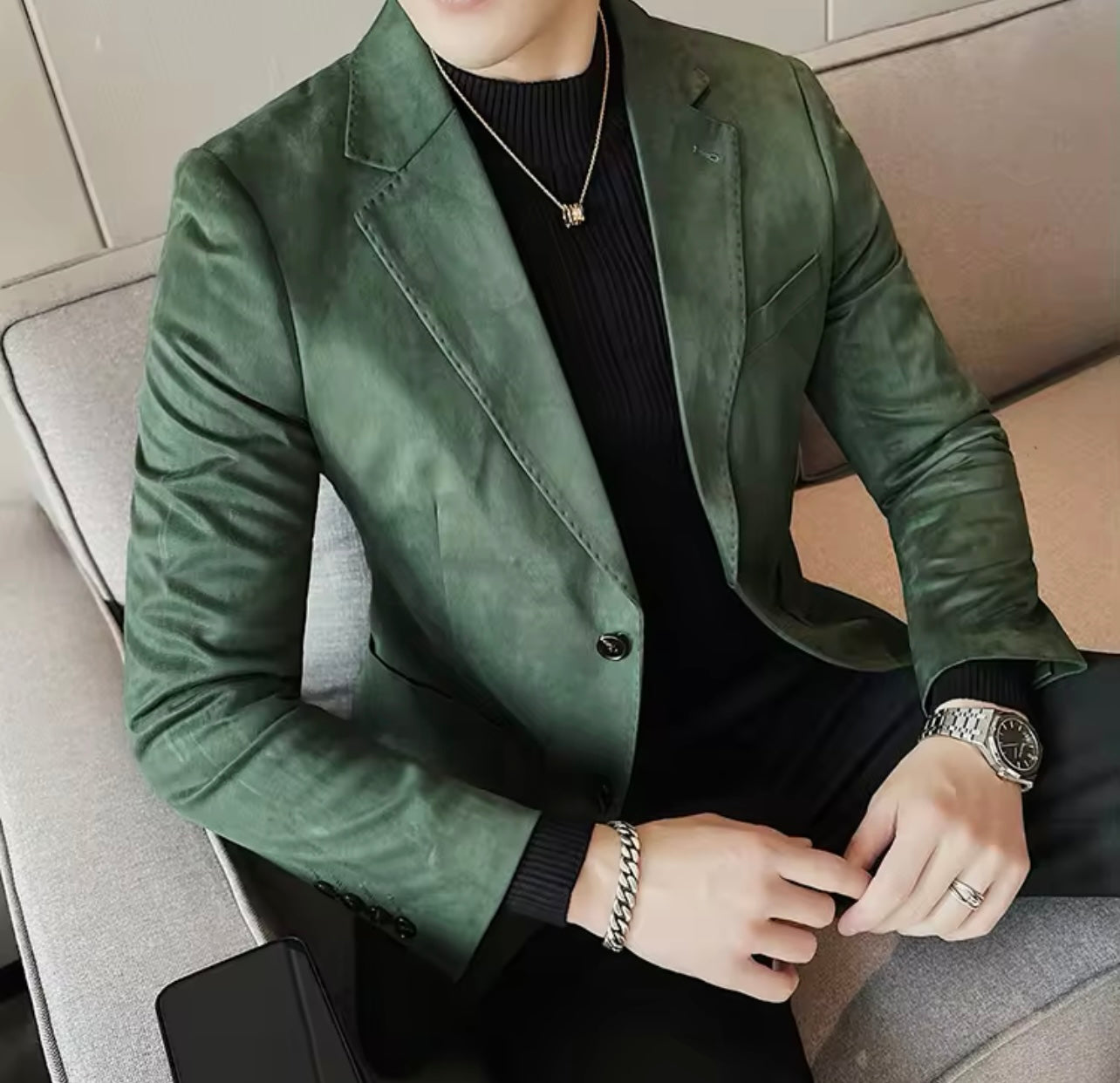 Blazer Slim Camurça Sartong Gdansk®