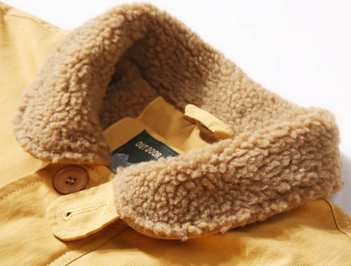 Jaqueta Casual Algodão Lã Sartong Kalmar®