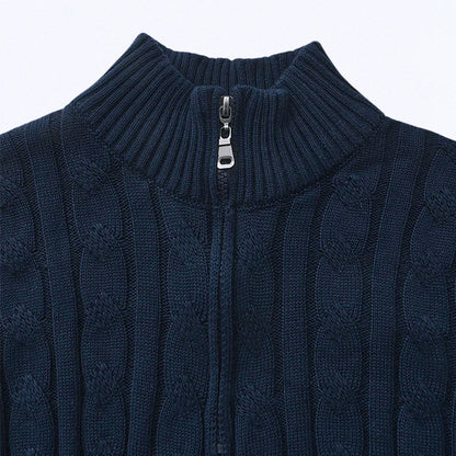 Suéter Masculino Premium Clássico Italiano de Malha Fina Leve e Elegante Sartong Kandersteg®