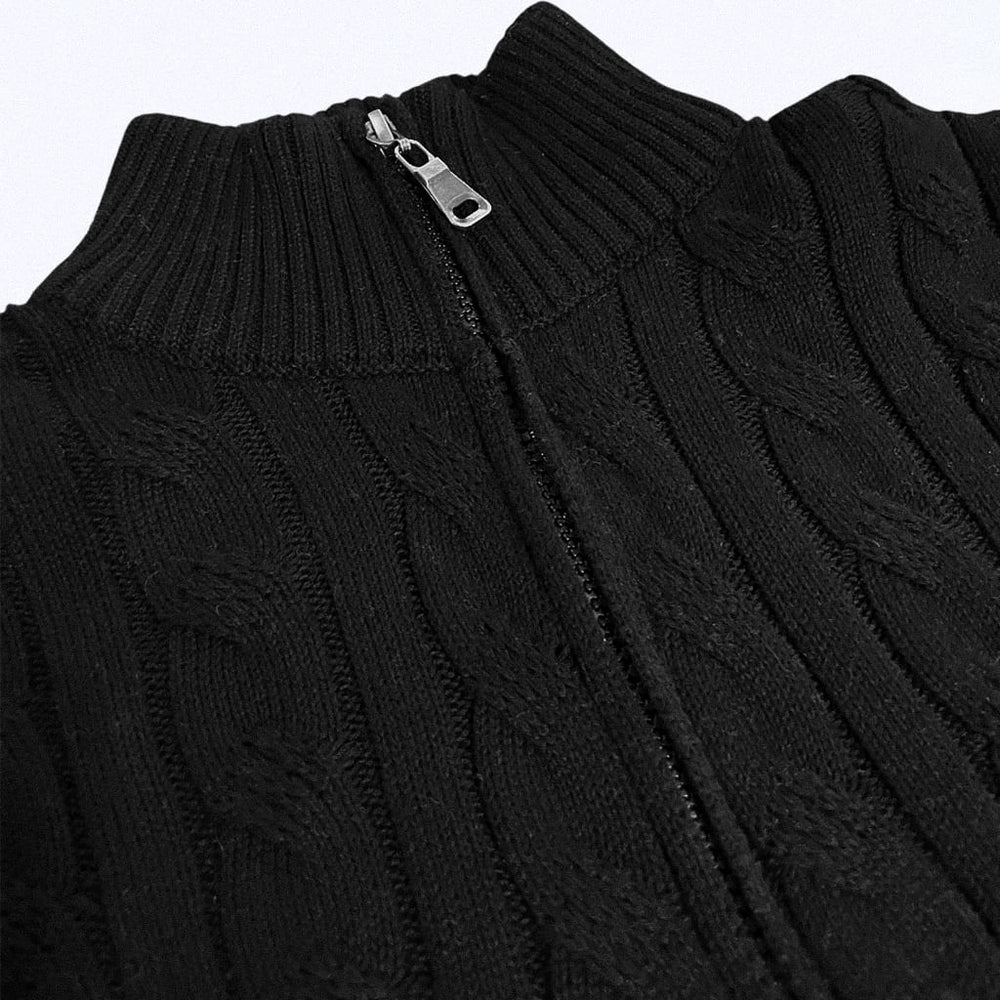 Suéter Masculino Premium Clássico Italiano de Malha Fina Leve e Elegante Sartong Kandersteg®