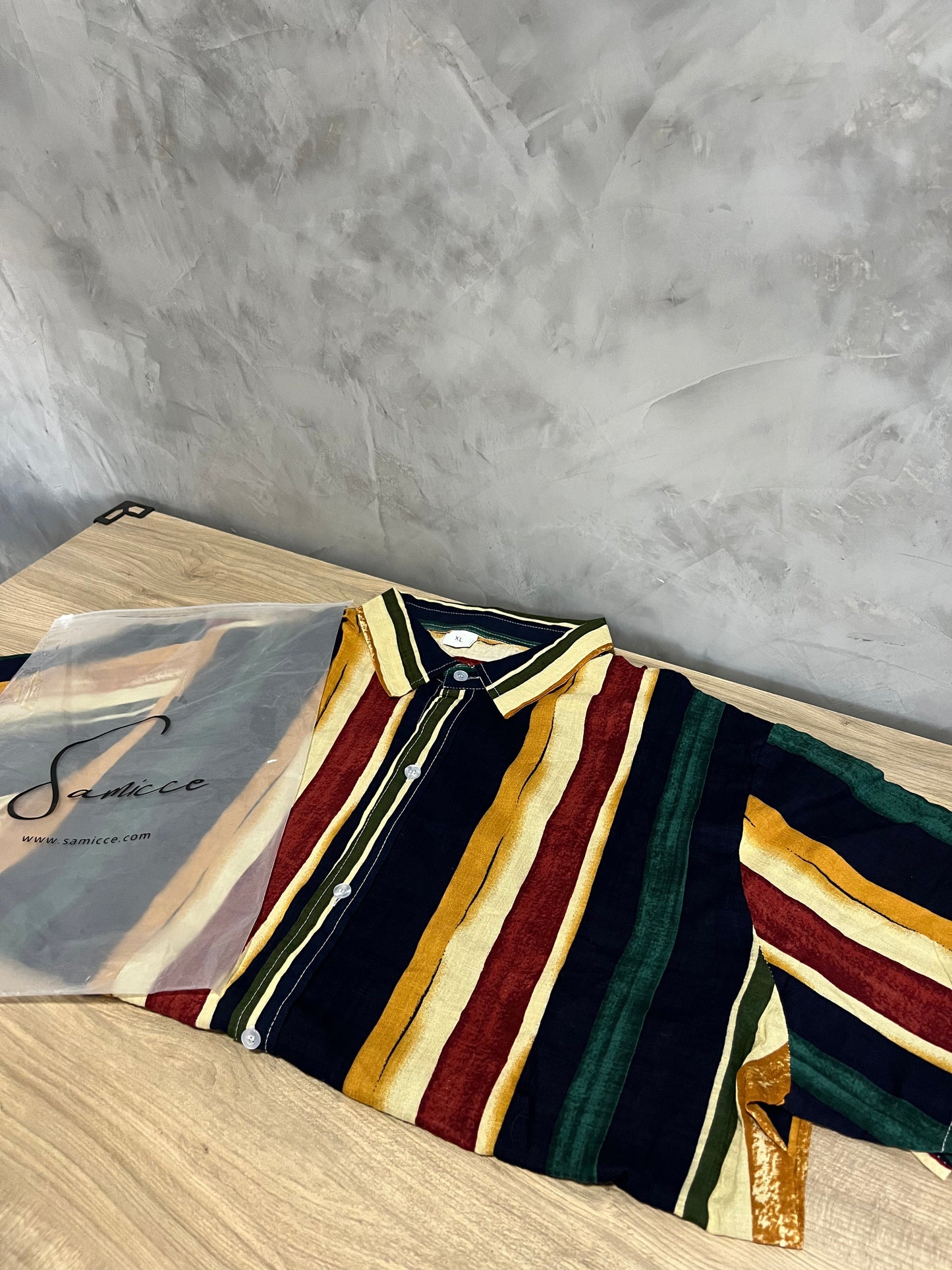 Camisa Casual Masculina Premium Ultra Leve Algodão Puro De Alta Qualidade Tecelagem Leve Sartong San Honfleur®