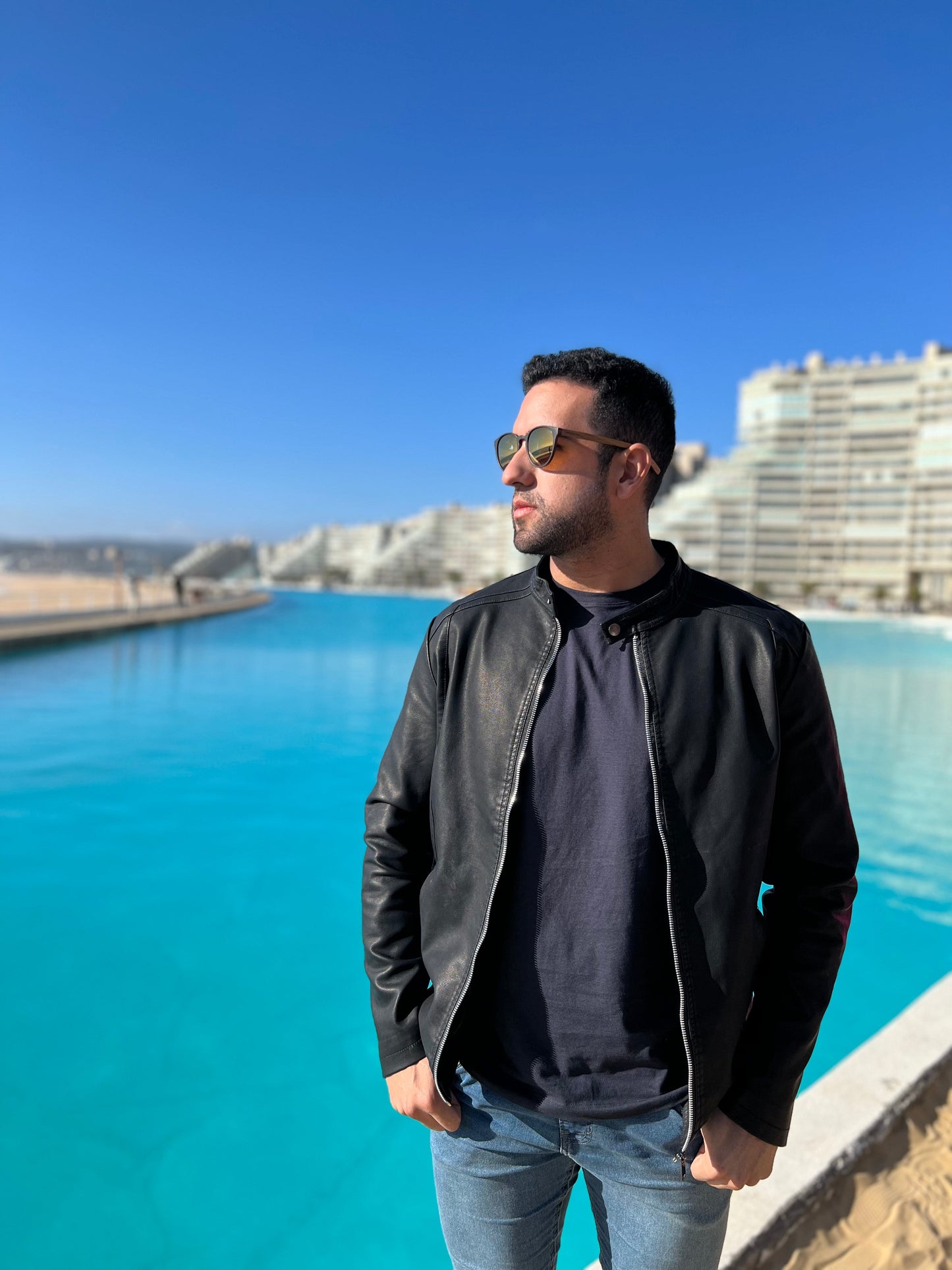 Jaqueta Masculina Luxo Atemporal Exclusiva Couro Ecológico Premium Diferenciado Sartong Riga®