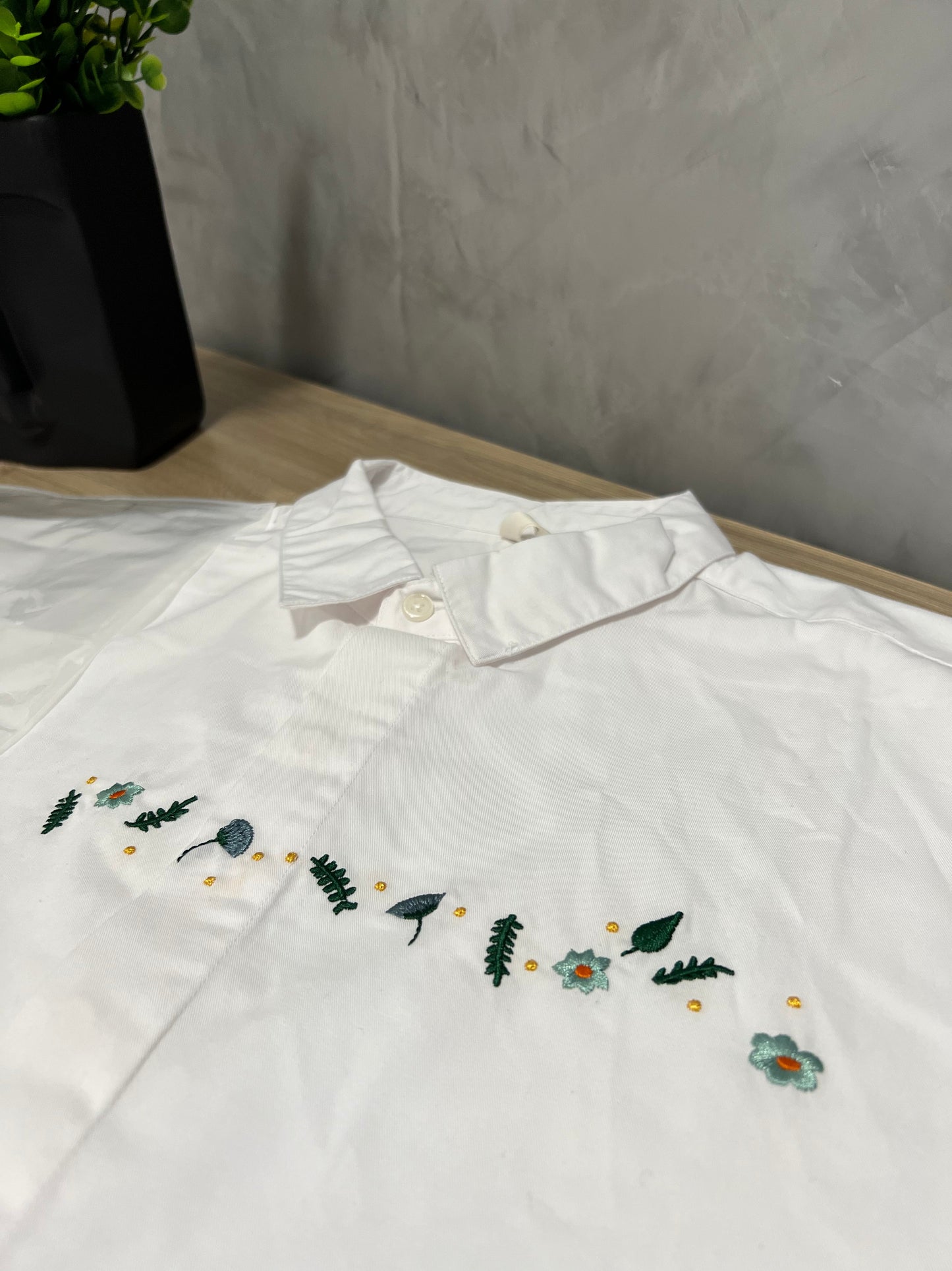 Camisa Casual Refinada Exclusiva Algodão Puro Sartong Reine®