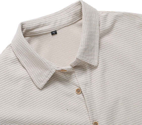 Camisa Social Elegante Atemporal Aveludada de Alta Alfaiataria Sartong São Tavira®