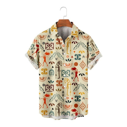 Camisa Casual Sofisticada Extravagante Poliéster Premium Sartong Lagos®