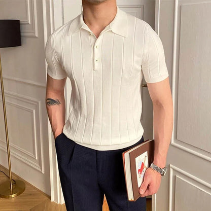 Camisa Polo Tricot Premium Ultra Macio Conforto Supremo Sartong Stirling®