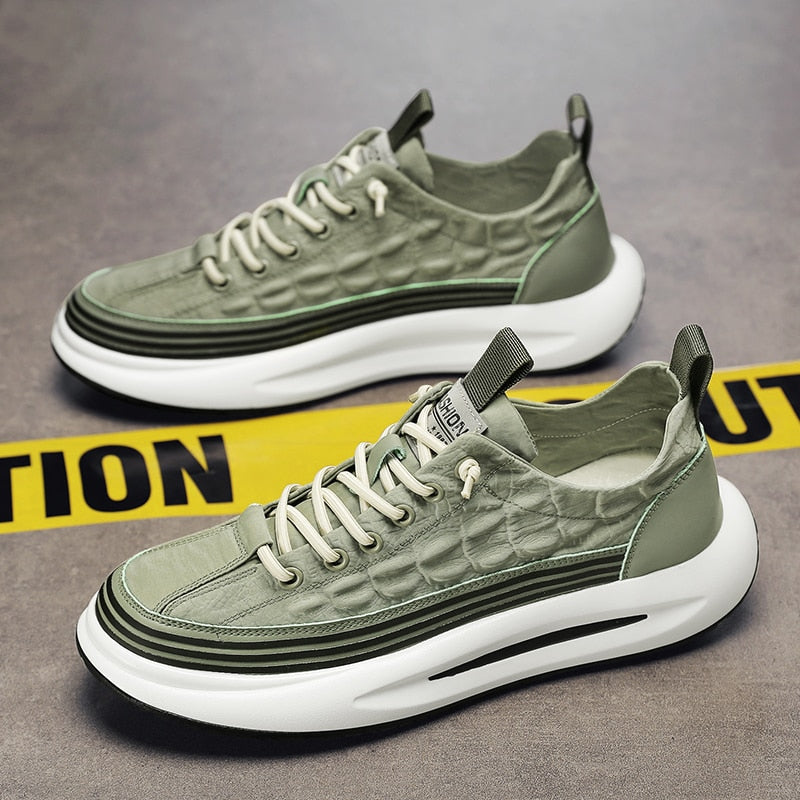 Sapatênis Masculino Casual Elegante Clássico de Alta Qualidade em Lona e Tecido Sartong Mare®