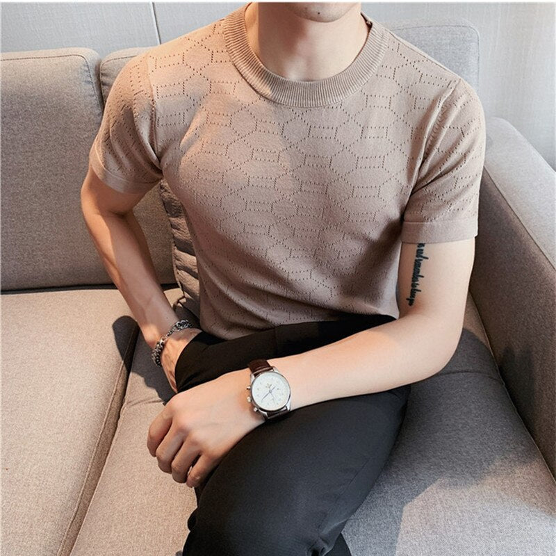 Camiseta Tricot Luxo Sartong Menton®