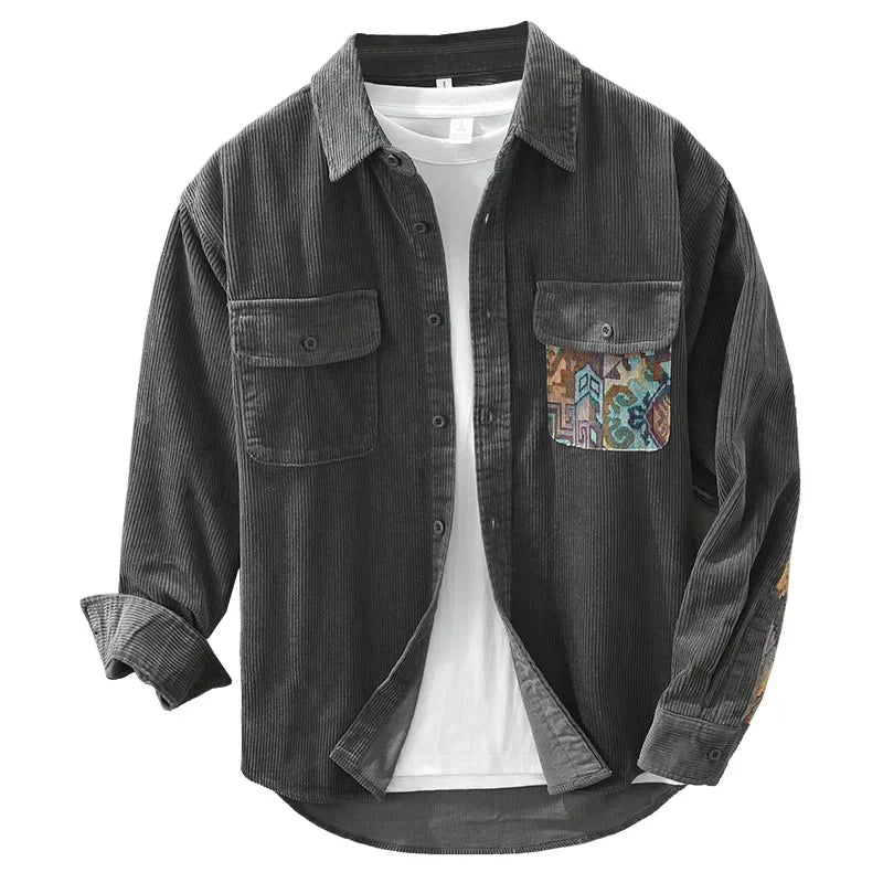 Camisa Casual Aveludada Sartong Saint Tropez®