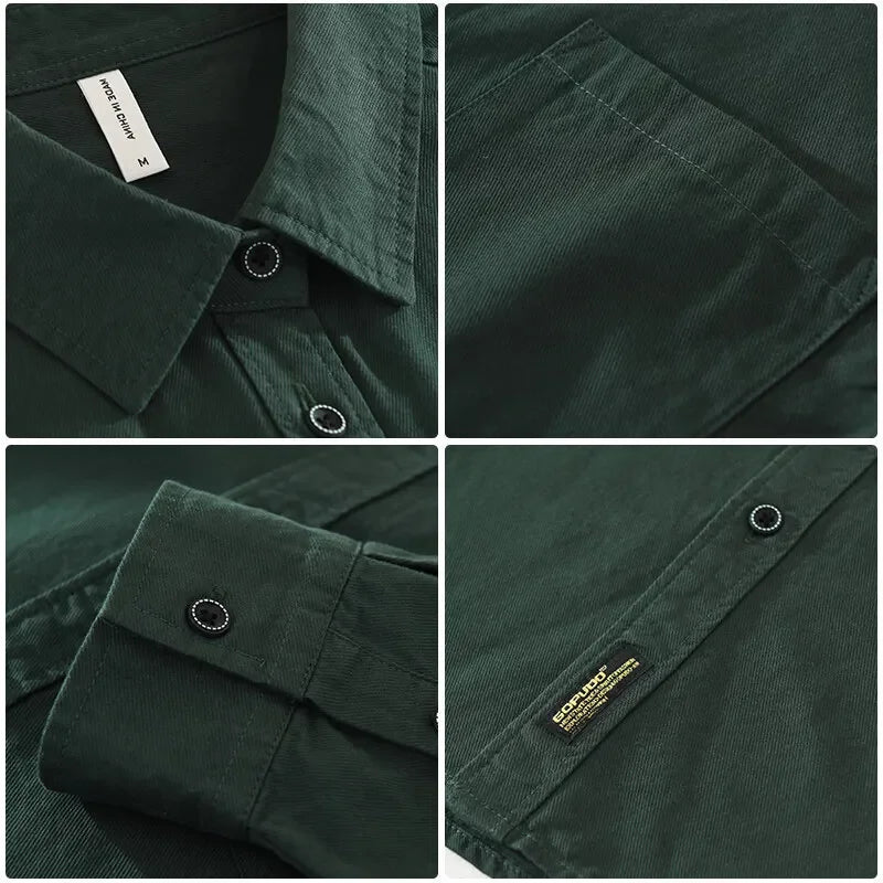 Camisa Casual Algodão Grosso Supremo Para Eventos Sartong Gran Leiria®