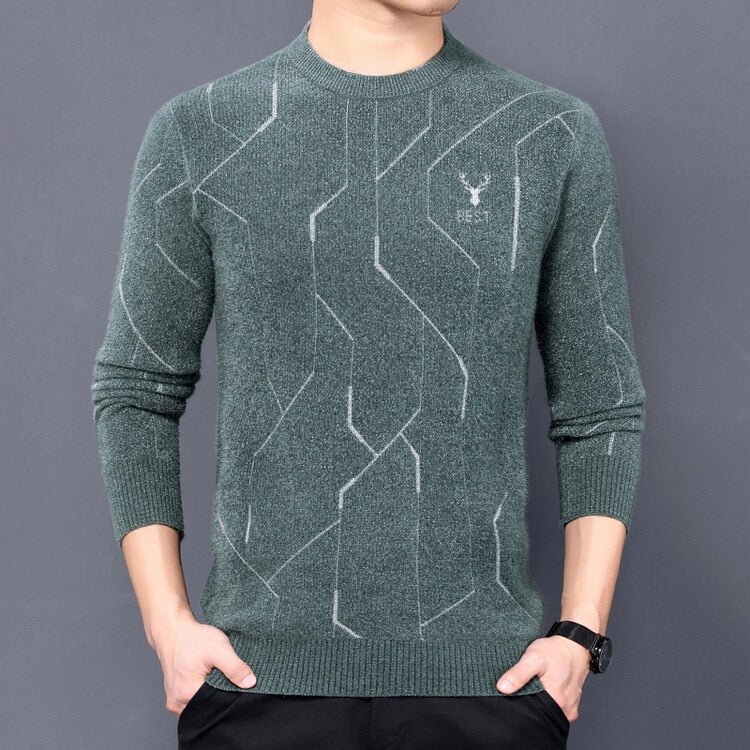 Suéter Masculino Algodão Puro De Alta Qualidade Sartong Samedan®