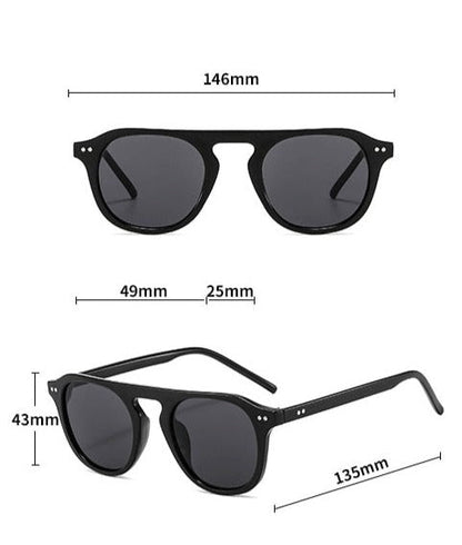 Óculos de Sol Luxo Clássico Elegante Polarizados UV400 Sartong Veneto®