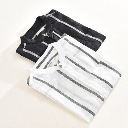 Camisa Social Slim Premium Exclusivo Linho Puro Italiano Sartong San Gordes®