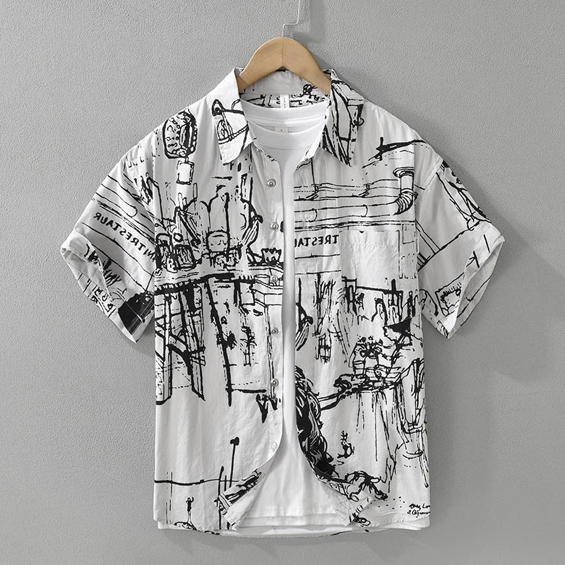 Camisa Social Clássico Elegante Atemporal Slim Premium Exclusivo Sartong Budoni®