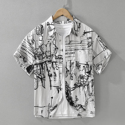 Camisa Social Clássico Elegante Atemporal Slim Premium Exclusivo Sartong Budoni®