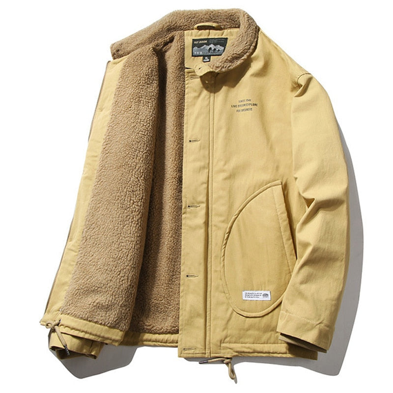 Jaqueta Casual Algodão Lã Sartong Kalmar®