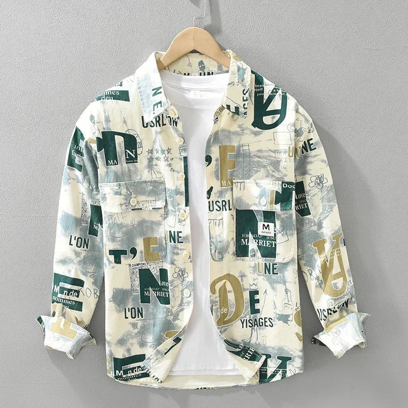 Camisa Casual Algodão Puro Sartong Reggio®