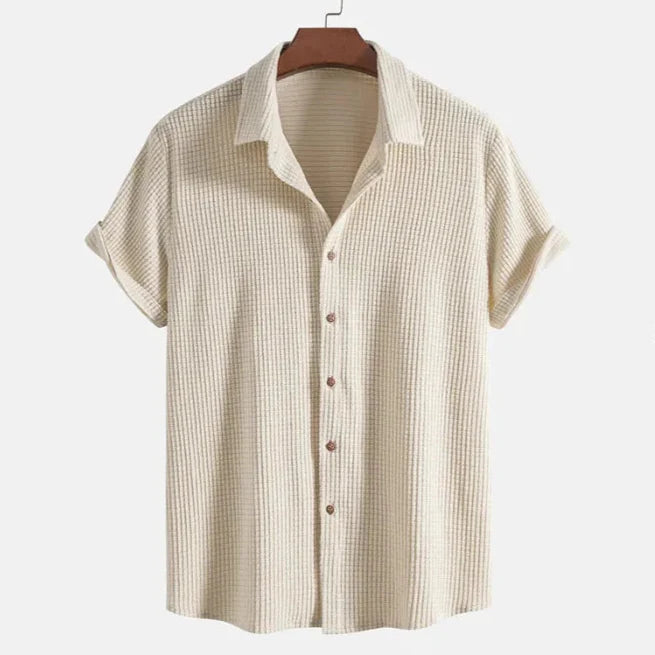 Camisa Social Elegante Atemporal Aveludada de Alta Alfaiataria Sartong São Tavira®