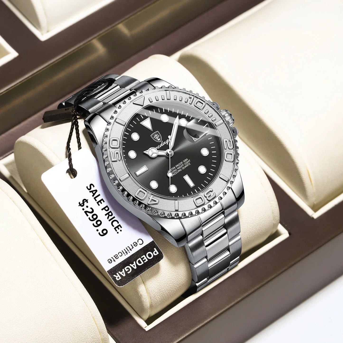 Relógio Masculino Luxo Sartong Portland®