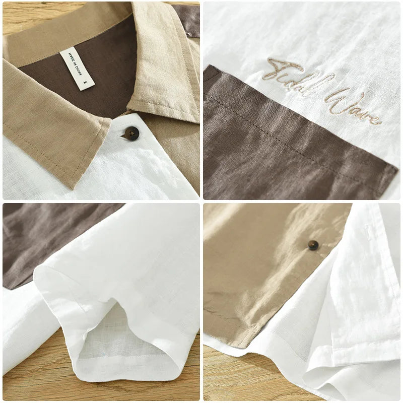 Camisa Casual Elegante Distinto Atemporal Sofisticado Masculina Premium Sartong Madrid®