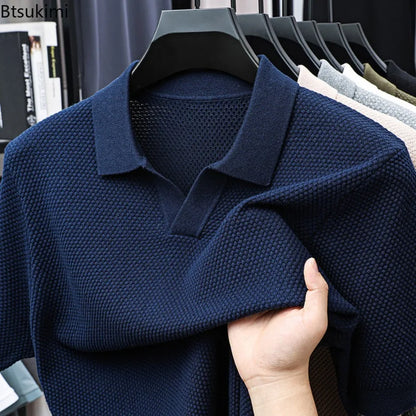 Camisa Polo Slim Tricot Algodão Premium Toque Suave Clássico Elegante Sartong Mulhouse®