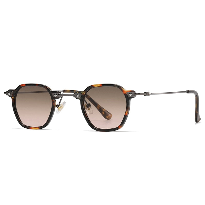 Óculos De Sol Acetato Premium Metálico Elegante Polarizados UV400 Luxo Sartong Hobart®