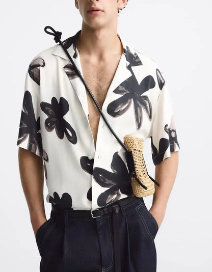 Camisa Social Viscose Sartong São Málaga®