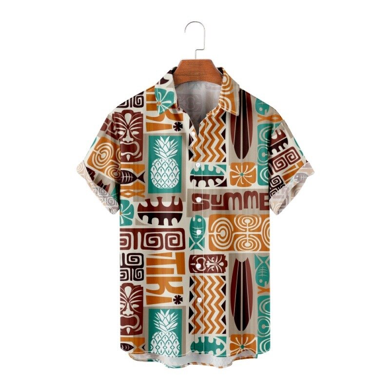 Camisa Casual Solta Sartong Cracóvia®