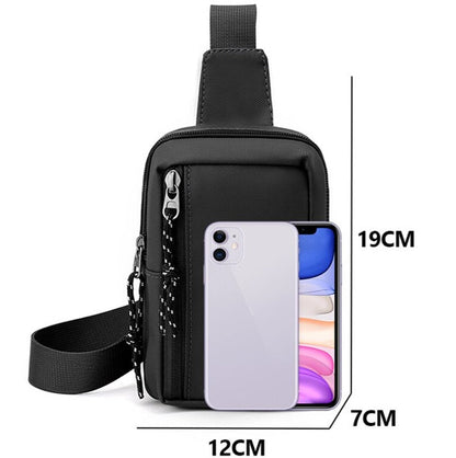 Bolsa De Ombro Nylon Premium Luxuoso Vintage Fecho YKK Elegante Superior Sartong Ruse®