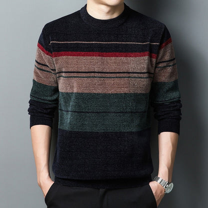 Suéter Tricô Tradicional Luxo Masculino Clássico Sartong Valdsere®