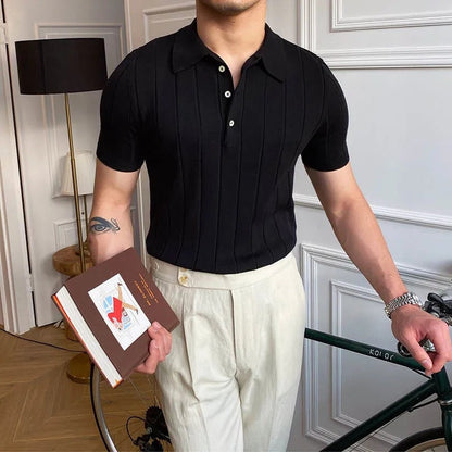 Camisa Polo Tricot Premium Ultra Macio Conforto Supremo Sartong Stirling®