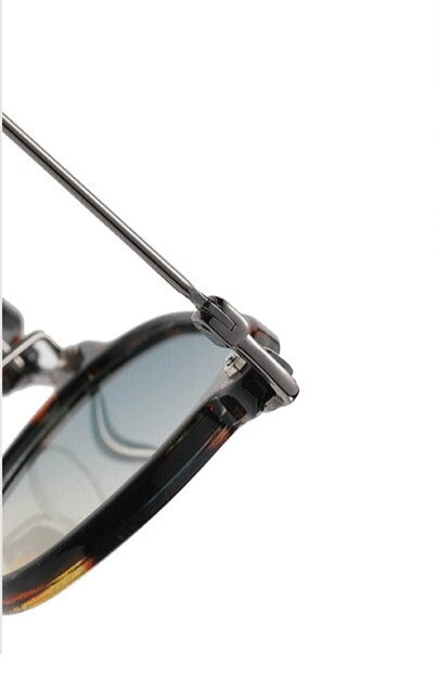 Óculos De Sol Acetato Premium Metálico Elegante Polarizados UV400 Luxo Sartong Hobart®