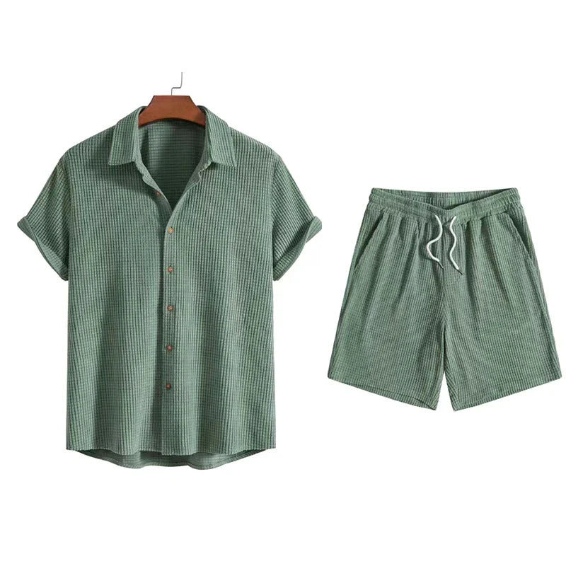 Conjunto Social Executivo De Vestuário Masculino Algodão Veludo Premium Sartong San Teodoro®