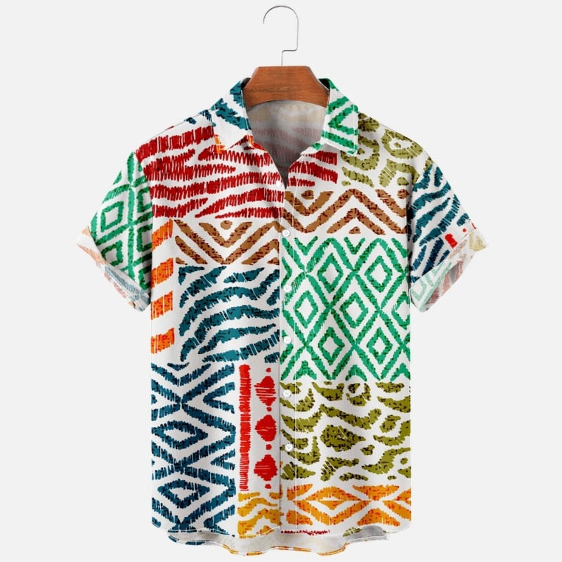 Camisa Casual Solto Sartong Ronda®