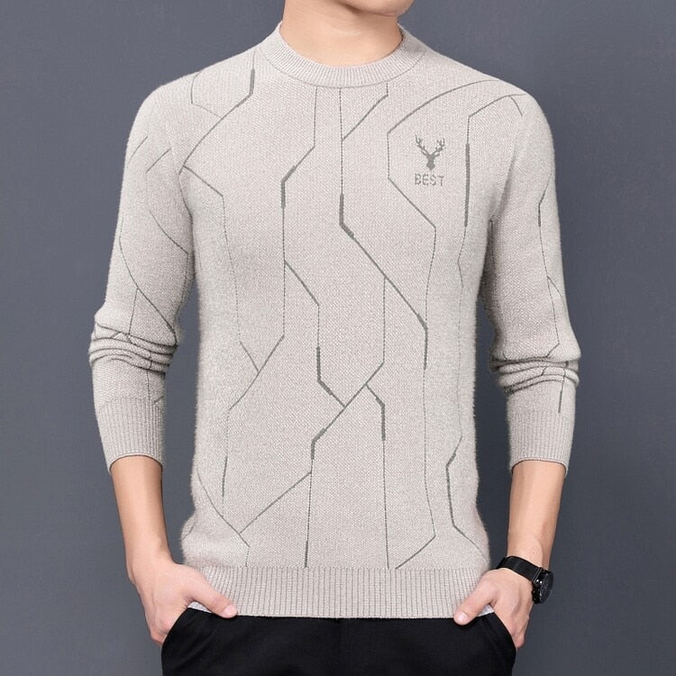 Suéter Masculino Algodão Puro De Alta Qualidade Sartong Samedan®