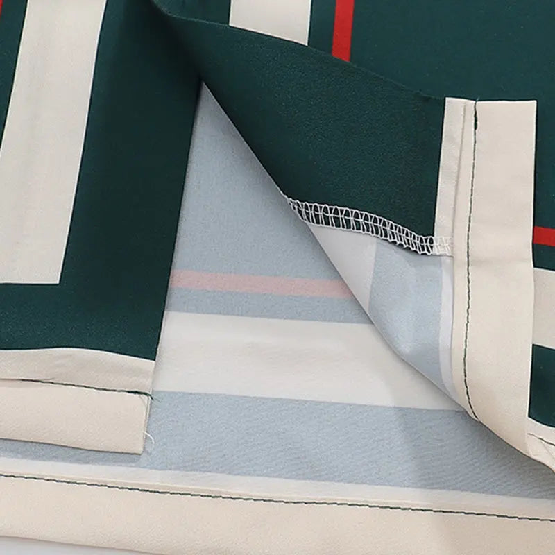 Camisa Casual Sofisticada Luxuosa Poliéster Premium Refinado Sartong Sevilha®