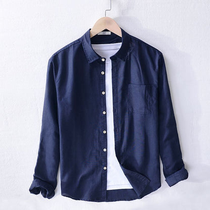 Camisa Casual Premium Extra Algodão Linho Sartong San Aveiro®