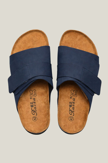 Sandalia Sartong Atis Navy em azul marinho3