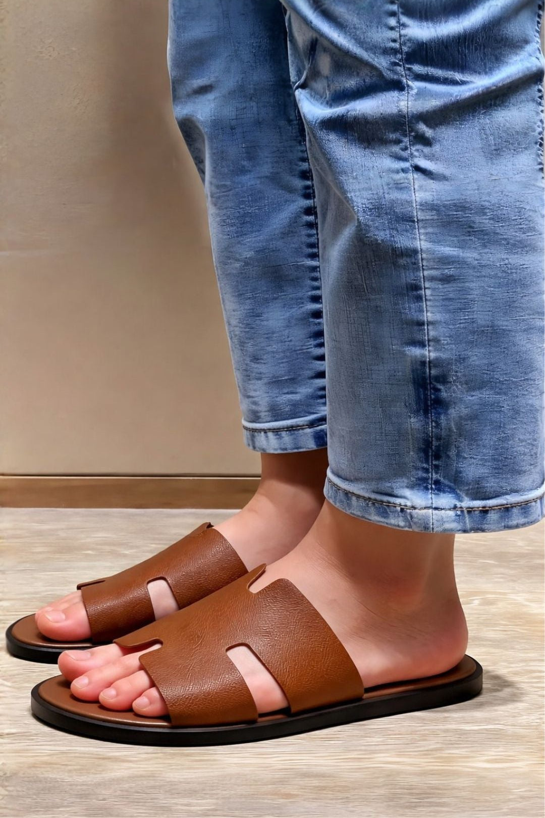 Sandalia Sartong Belgrado em Marrom 2