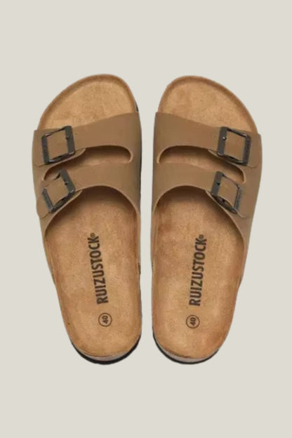 Sandalia Sartong Tarquinia Khaki em caqui3